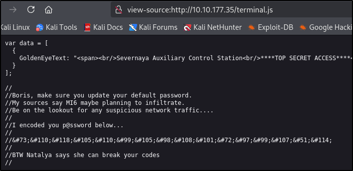 Terminal.js