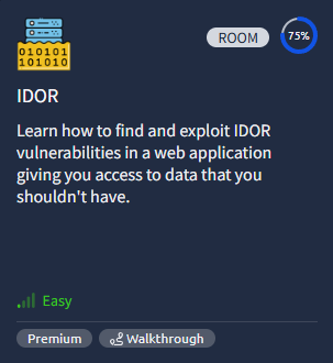 Tryhackme Room Link